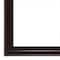 11" x 14" Mahogany & Black Document Float Frame by Studio Décor®